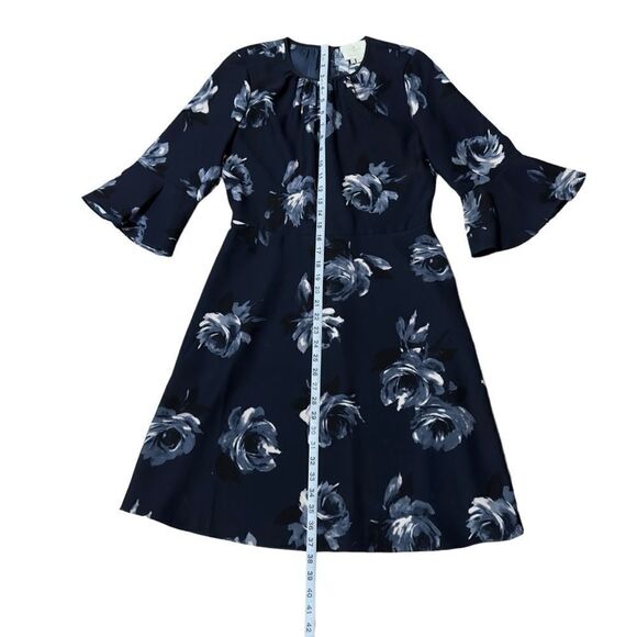 Kate Spade Navy Floral Dress Size 6 - Picture 13 of 14